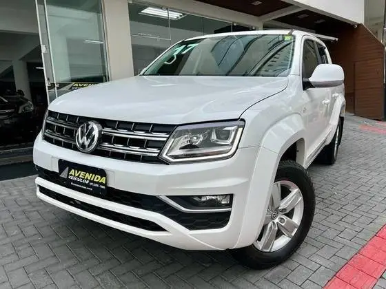 Carro Volkswagen Amarok 2017 2.0 CD 4x4 TDi Highline (Aut)