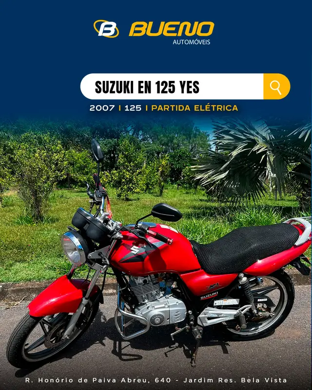 Carro Suzuki En 125 2007 EN 125 YES Cargo