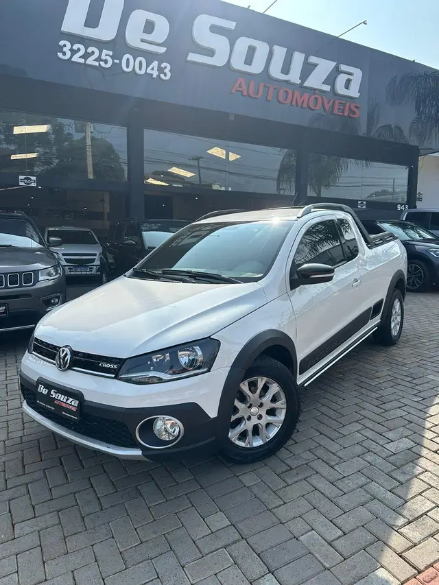 Carro Volkswagen Saveiro 2014 Cross 1.6 (Flex) (cab. estendida)