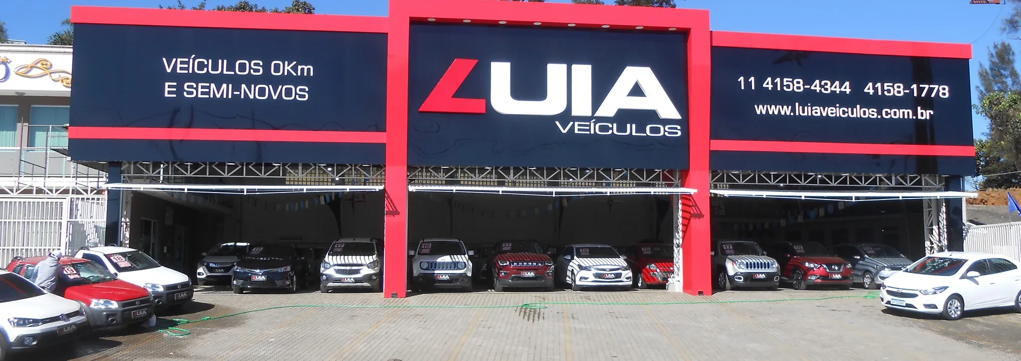 Fachada da loja LUIA VEICULOS - Vargem Grande Paulista - SP