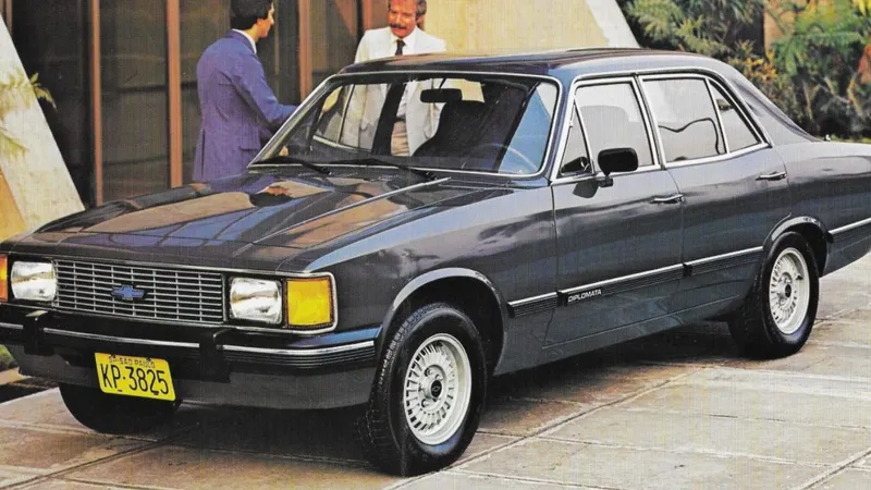 Chevrolet Opala Diplomata é pura ostentação dos anos 1980