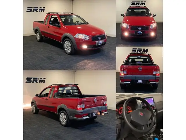 Carro Fiat Strada 2010 Trekking 1.4 (Flex) (Cabine Estendida)