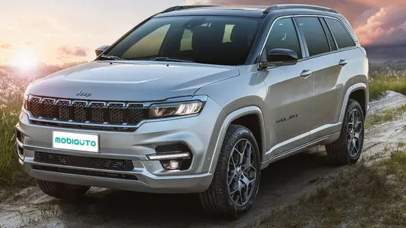 SUV de sete lugares deve formar, com o irmão Compass, a primeira dupla de produtos híbridos flex da Stellantis no Brasil, com produção prevista já para 2024