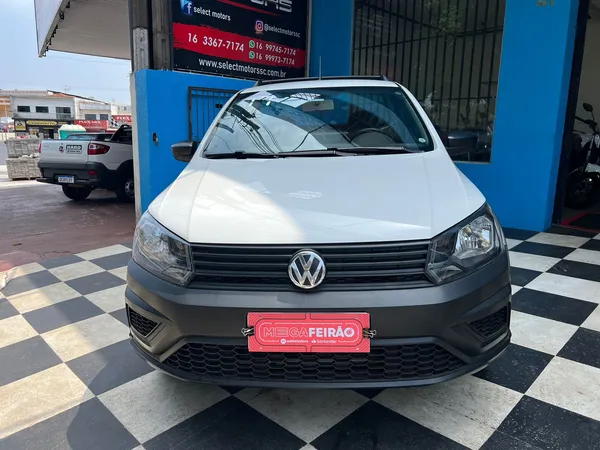 Comprar Picape Volkswagen Saveiro 1.6 16v G6 Cross Cabine Dupla Flex Prata  2016 em São Carlos-SP