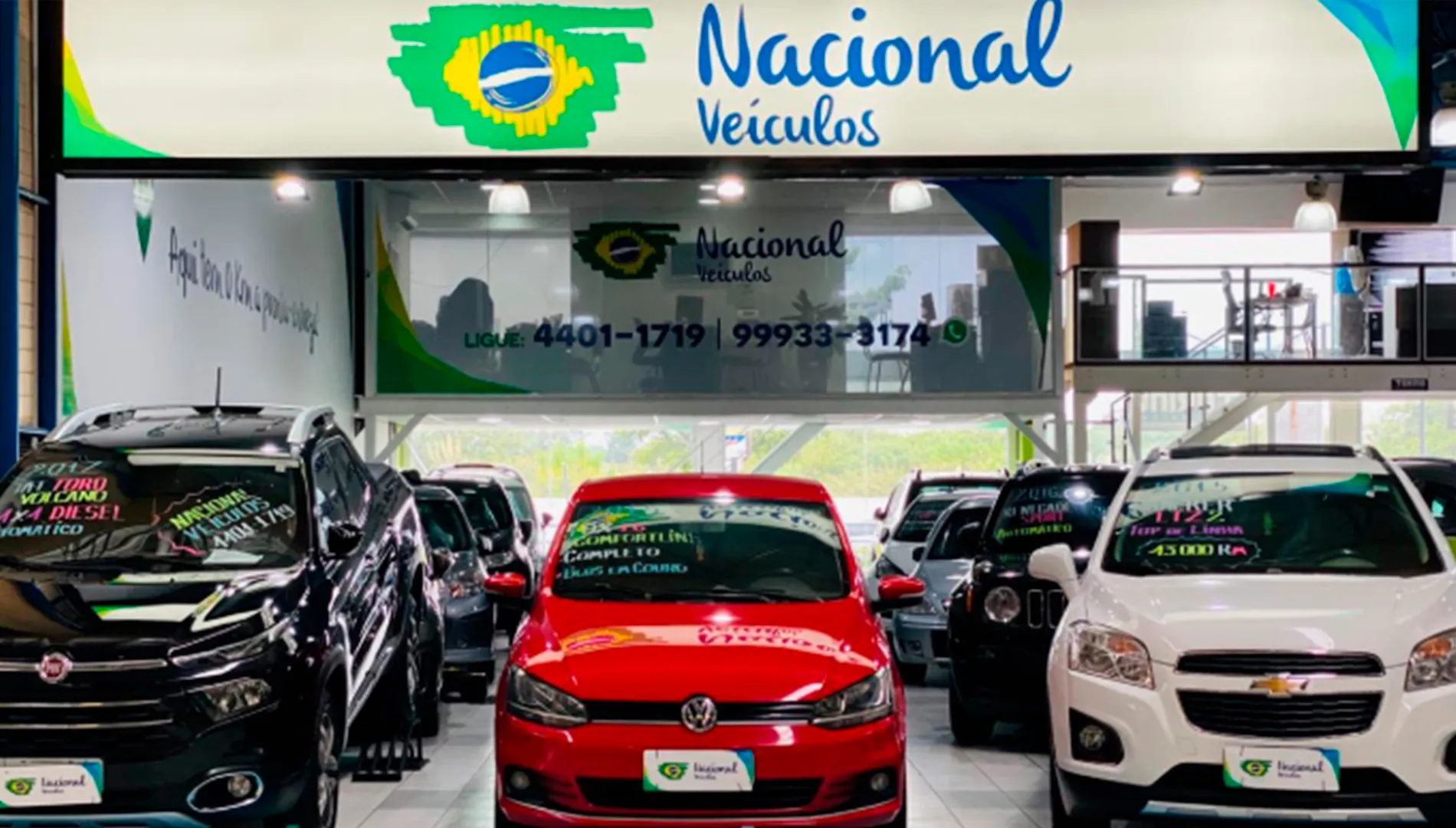 Fachada da loja Veículos à venda em Nacional Veiculos LTDA - Santo André - SP | Mobiauto