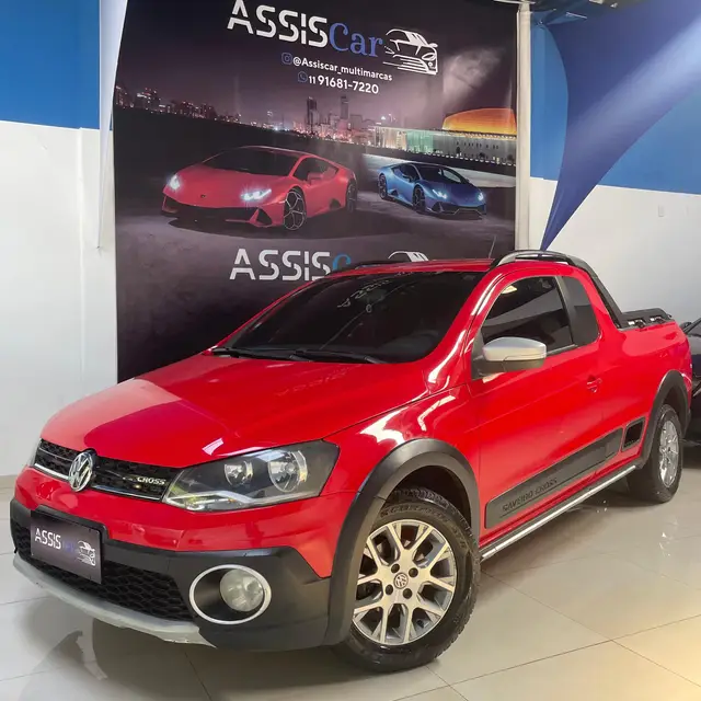 Carro Volkswagen Saveiro 2014 Cross 1.6 (Flex) (cab. estendida)