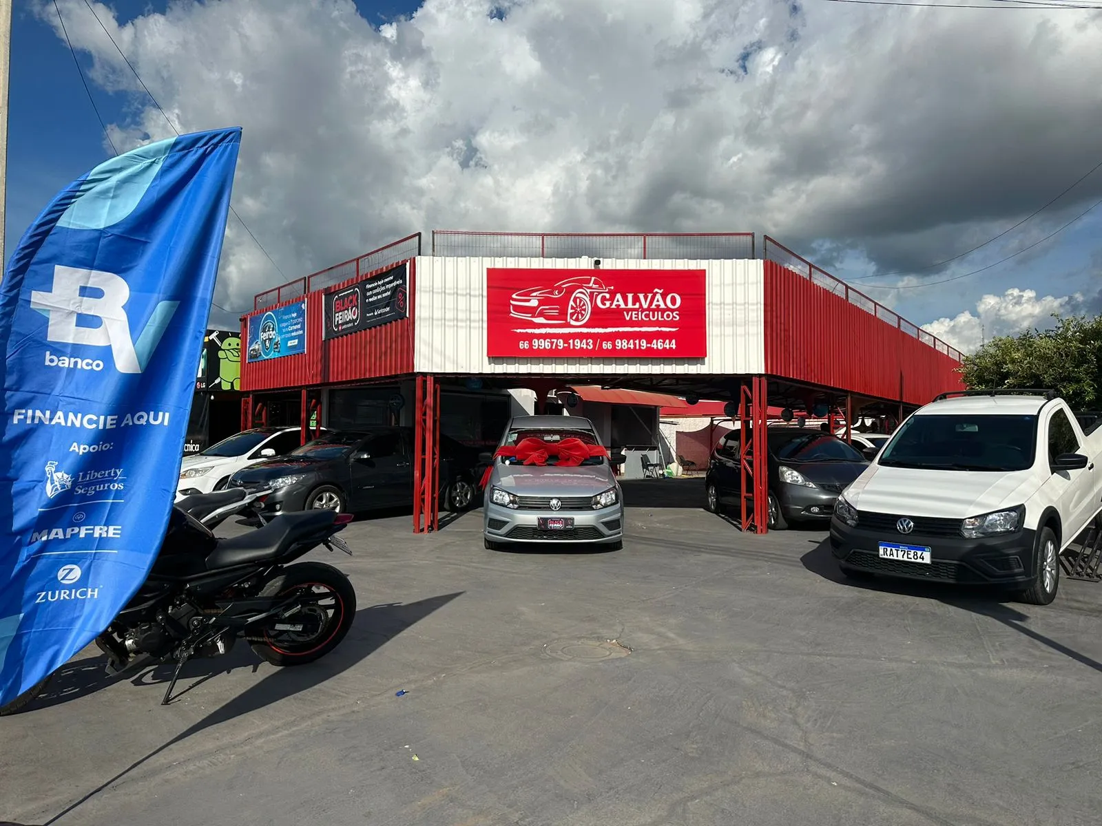 Fachada da loja Veículos à venda em GALVAO VEICULOS - Sinop - MT | Mobiauto