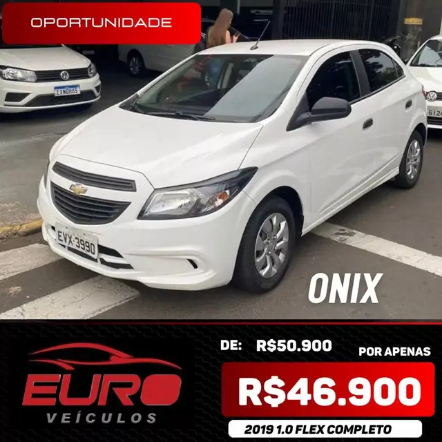 Carro Chevrolet Onix 2019 1.0 LT SPE/4