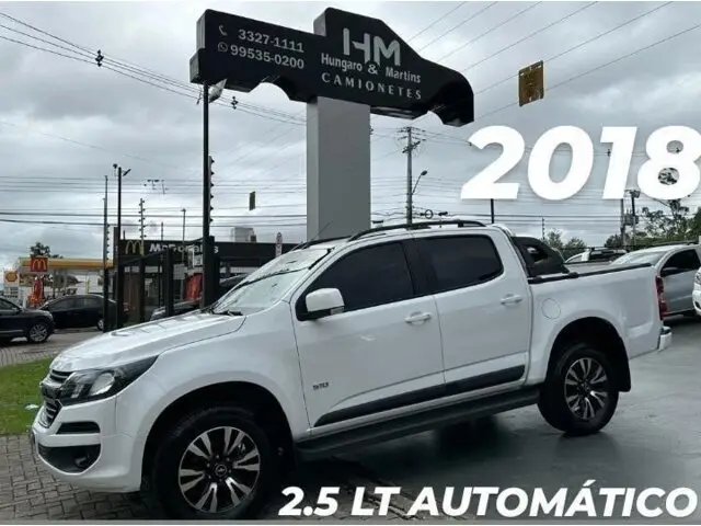 Carro Chevrolet S10 Cabine Dupla 2018 S10 2.5 ECOTEC SIDI LT 4x2 (Cabine Dupla) (Aut)