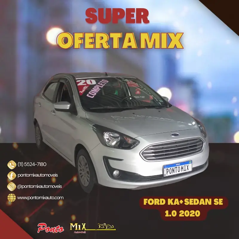 Ford Ka Sedan SE Plus 1.0 (Flex)