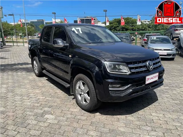 Carro Volkswagen Amarok 2017 2.0 CD 4x4 TDi Highline (Aut)