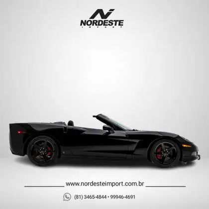 Carro Chevrolet Corvette 2008 Conversível 6.2 V8