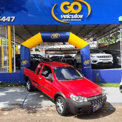 Carro Fiat Strada 2009 Fire 1.4 (Flex) (Cabine Estendida)