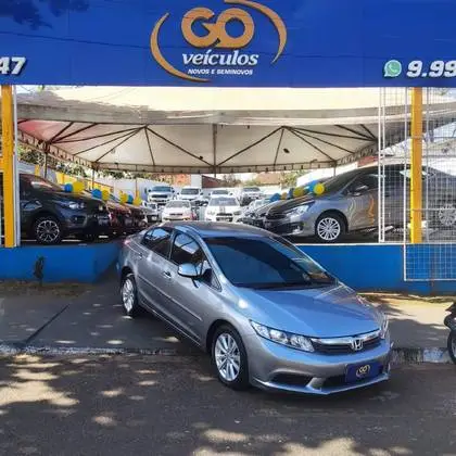 Carro Honda Civic 2014 New  LXS 1.8 16V i-VTEC (Flex)