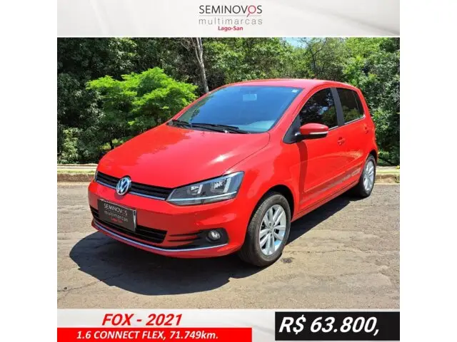 Carro Volkswagen Fox 2021 1.6 MSI Connect (Flex)