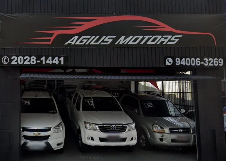 Fachada da loja AGIUS MOTORS - São Paulo - SP
