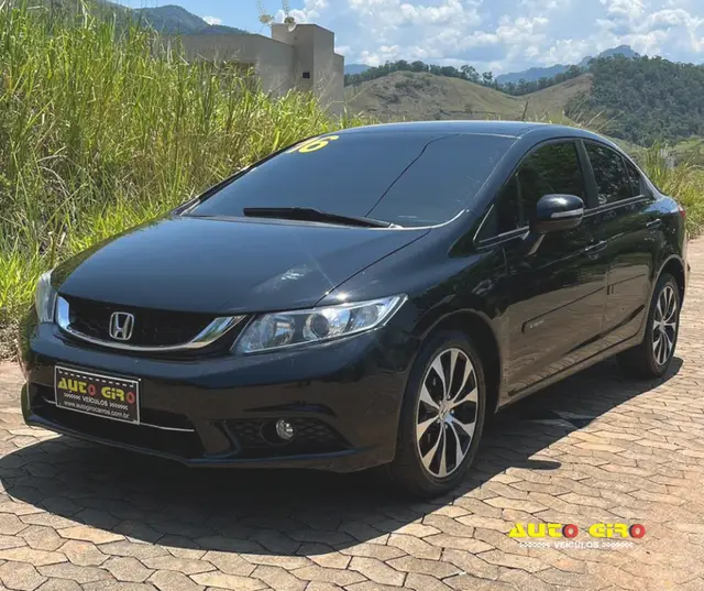 Carro Honda Civic 2016 LXS 1.8 i-VTEC (Aut) (Flex)