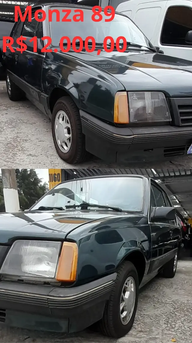 Carro Chevrolet Monza 1989 Sedan SL 1.8