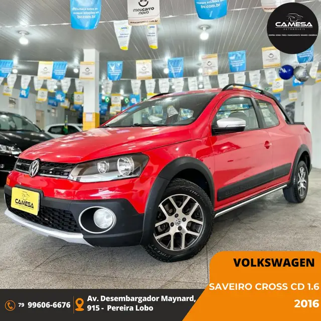 Carro Volkswagen Saveiro 2016 Cross 1.6 16v MSI CD (Flex)