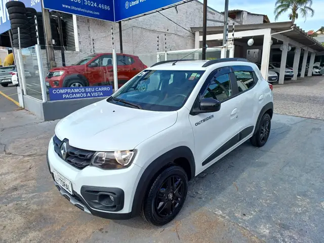 Carro Renault Kwid 2021 Outsider 1.0 12v SCe (Flex)