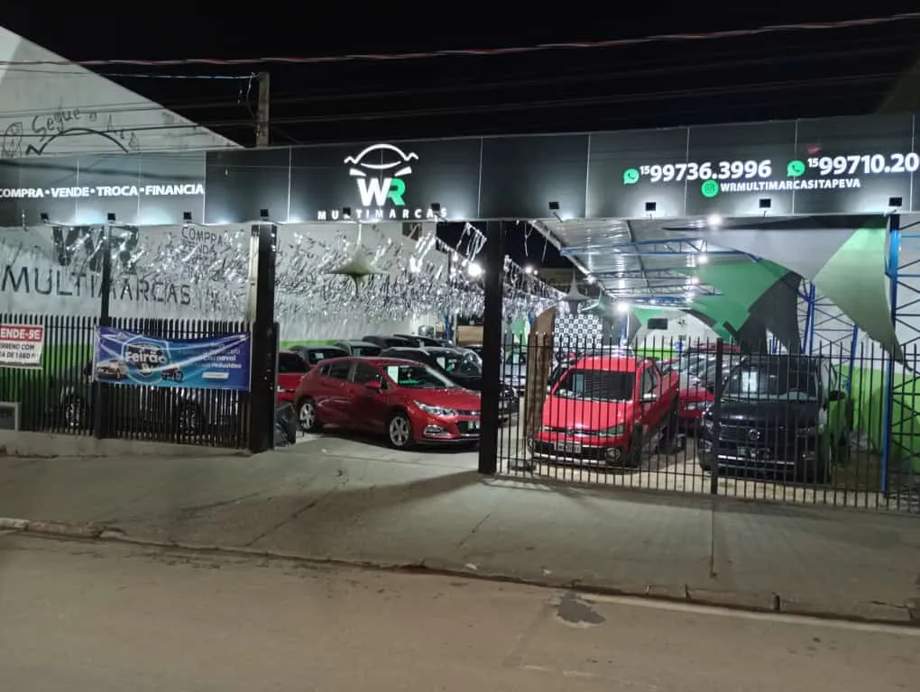 Fachada da loja Veículos à venda em WR MULTIMARCAS - Itapeva - SP | Mobiauto
