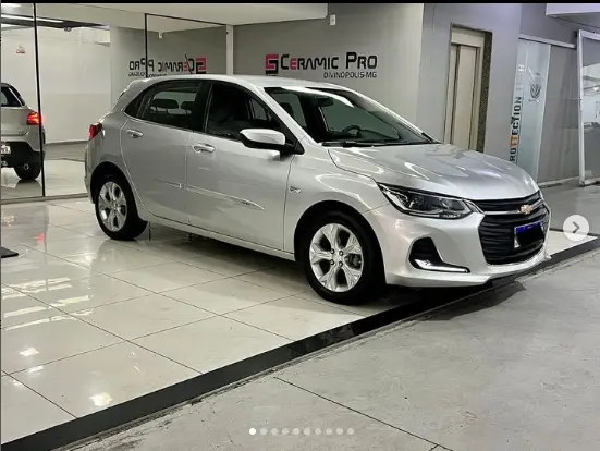 Carro Chevrolet Onix Plus 2021 1.0 Premier Turbo Flex (Aut)