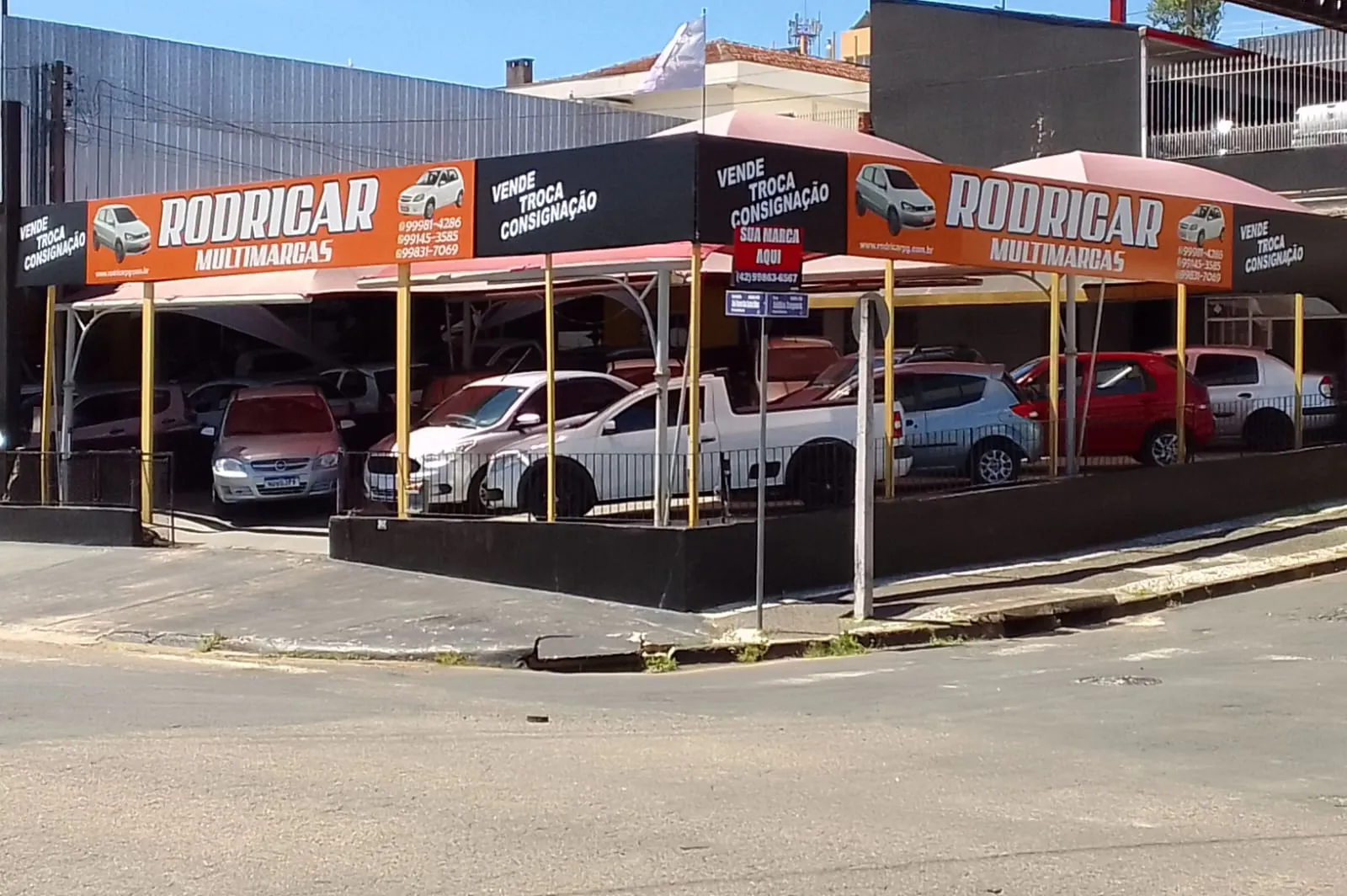 Fachada da loja Veículos à venda em Rodricar multimarcas - Ponta Grossa - PR | Mobiauto