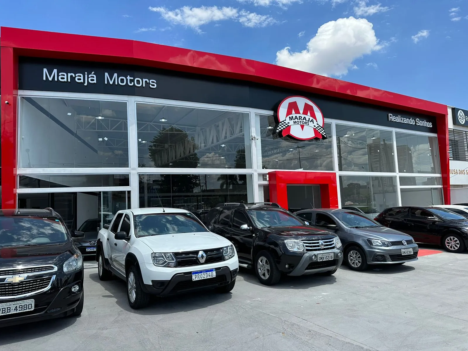 Fachada da loja Marajá Motors   - Goiânia - GO