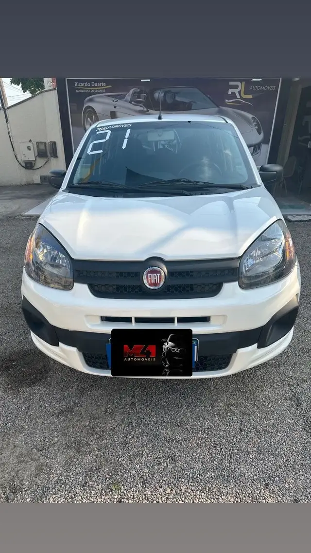 Carro Fiat Uno 2021 Attractive 1.0