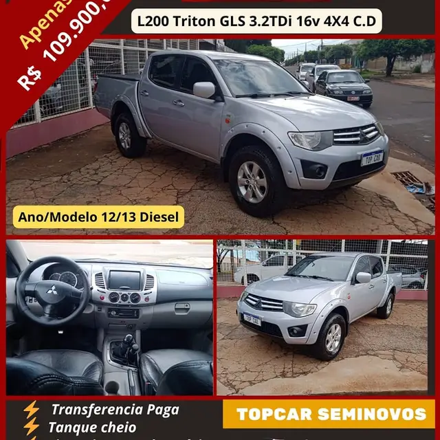 Carro Mitsubishi L200 Triton 2013 3.2 DI-D 4x4