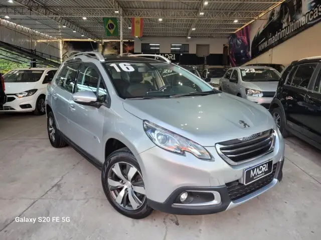 Carro Peugeot 2008 2016 Griffe 1.6 16V (Aut) (Flex)