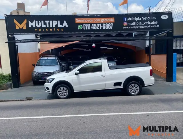 Carro Volkswagen Saveiro 2021 Robust 1.6 MSI CS (Flex)