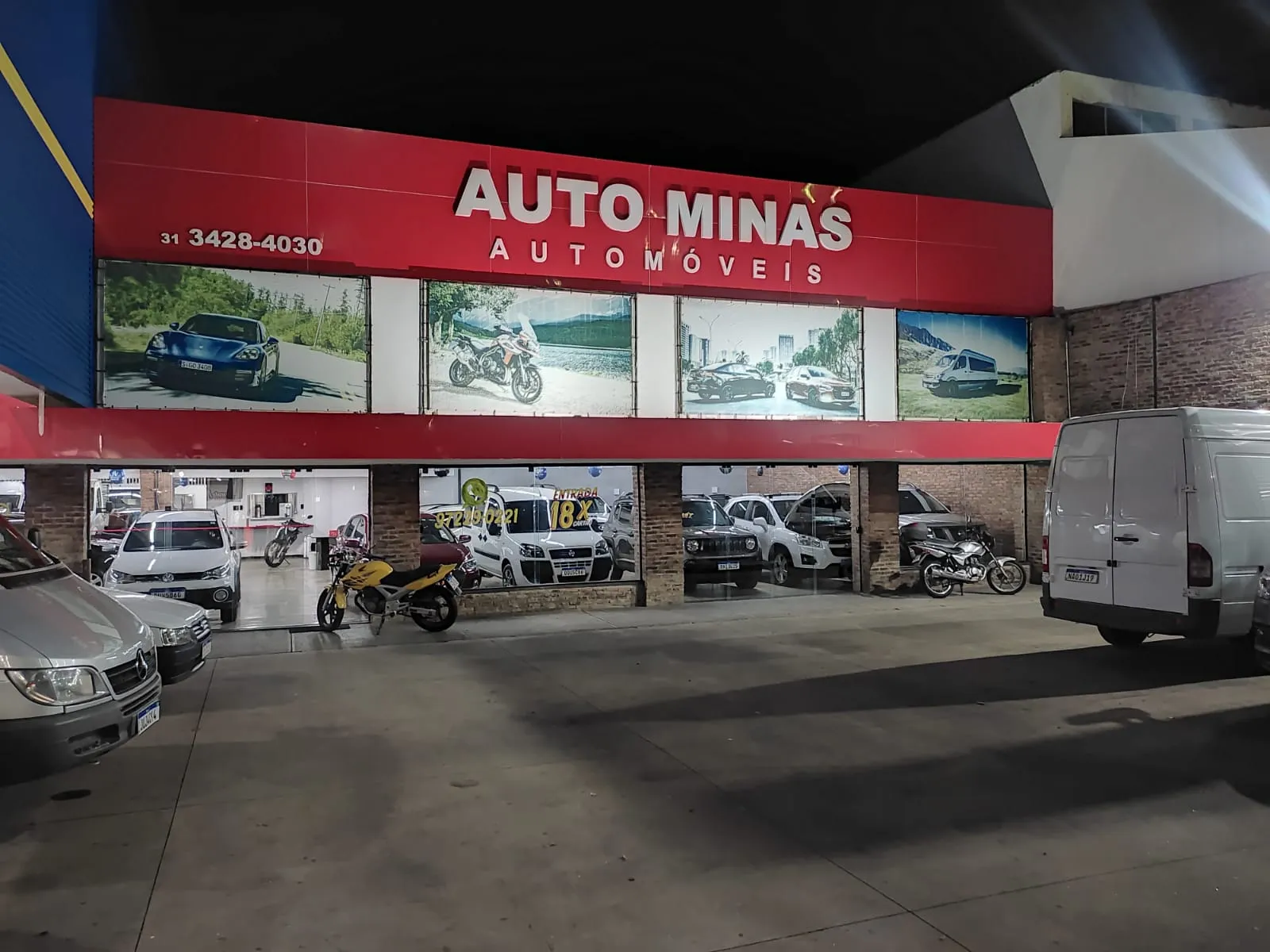 Fachada da loja Veículos à venda em Auto Minas Automóveis - Belo Horizonte - MG | Mobiauto