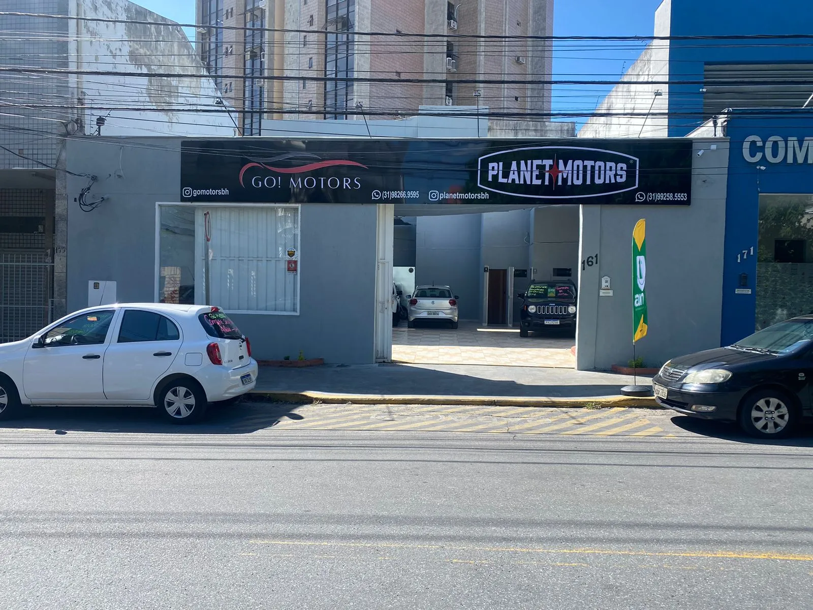 Fachada da loja Veículos à venda em PLANET MOTORS LTDA - Belo Horizonte - MG | Mobiauto