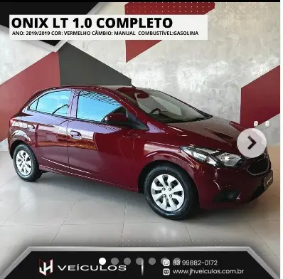 Carro Chevrolet Onix 2019 1.0 LT SPE/4