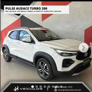 Carro Fiat Pulse 2023 Audace 200 Turbo (flex) (aut)