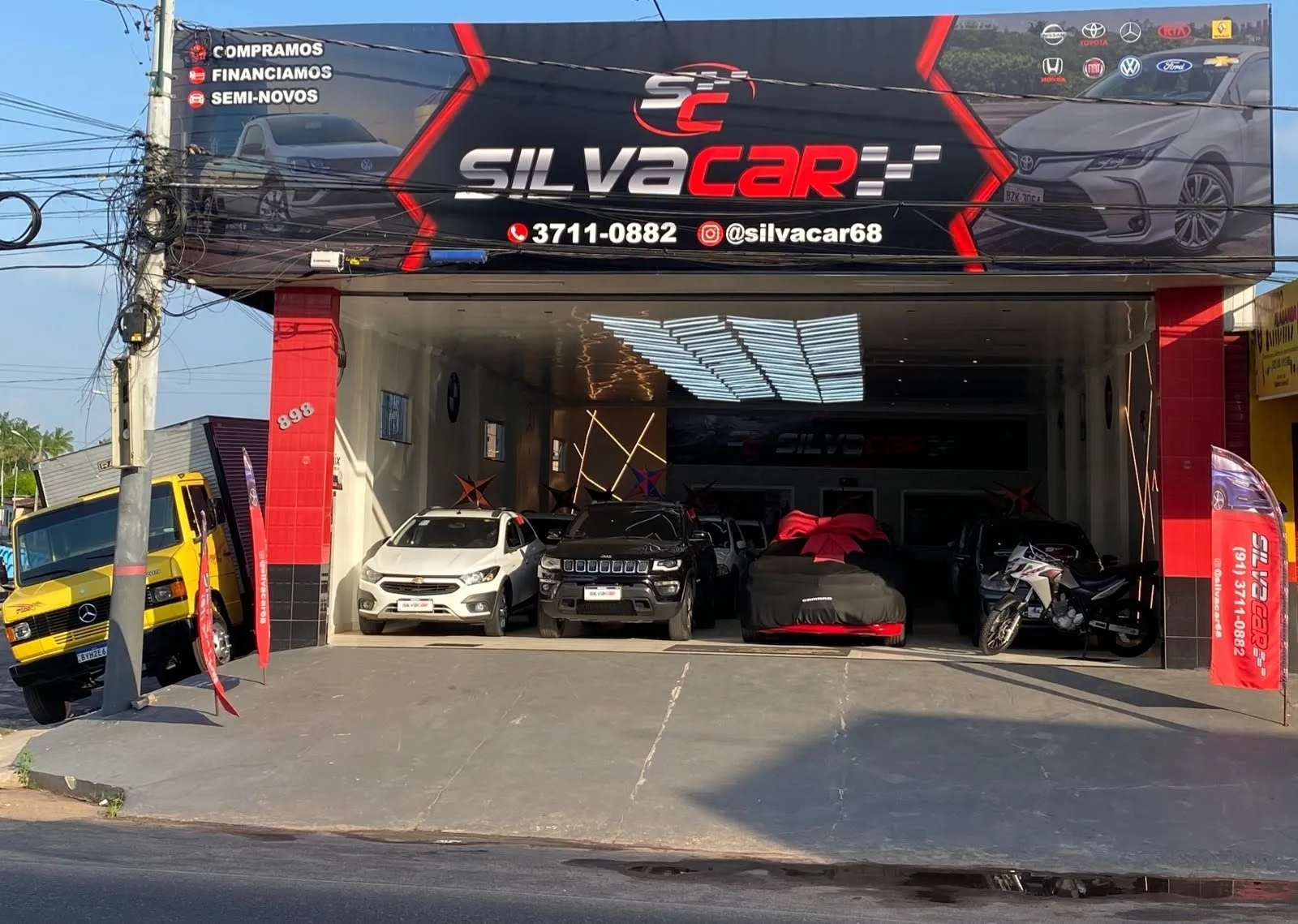 Fachada da loja Veículos à venda em SILVA CAR - Castanhal - PA | Mobiauto