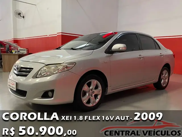 Carro Toyota Corolla 2009 Sedan XEi 1.8 16V (flex) (aut)