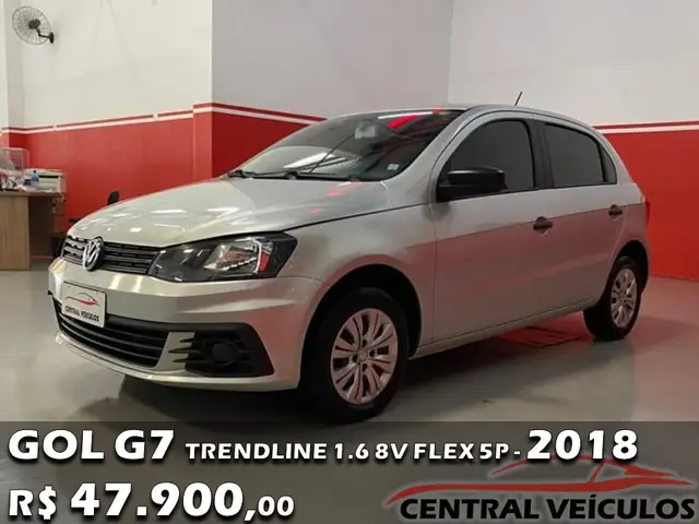 Carro Volkswagen Gol 2018 1.6 MSI Trendline (Flex)