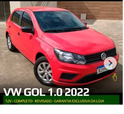 Carro Volkswagen Gol 2022 1.0 12v (Flex)
