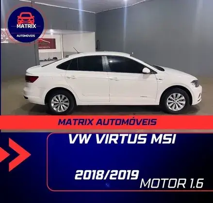 Carro Volkswagen Virtus 2019 1.6 MSI 16V (Flex)