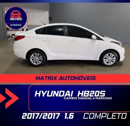 Carro Hyundai HB20S 2017 1.6 Comfort Plus (Flex)