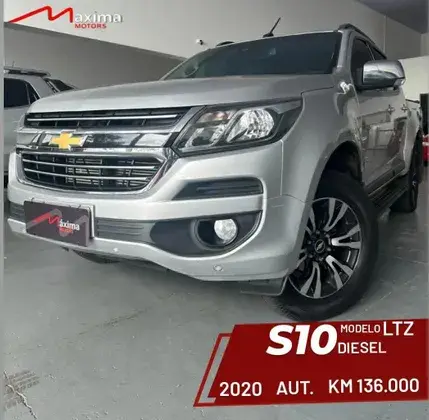 Carro Chevrolet S10 Cabine Dupla 2020 S10 2.8 CTDI LTZ 4WD (Cabine Dupla) (Aut)