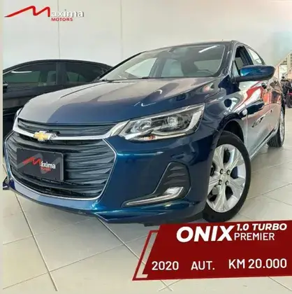Carro Chevrolet Onix Plus 2020 1.0 Turbo (Flex) (Aut)