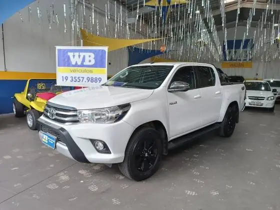 Carro Toyota Hilux Cabine Dupla 2018 Hilux 2.8 TDI SRV CD 4x4 (Aut)
