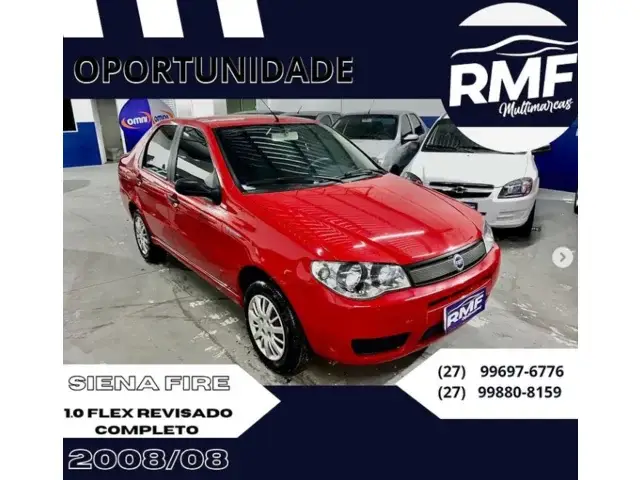 Carro Fiat Siena 2008 Fire 1.0 8V (Flex)