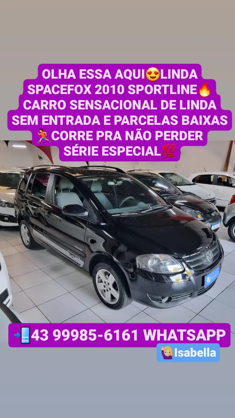 Volkswagen SpaceFox Sportline 1.6 8V (Flex)