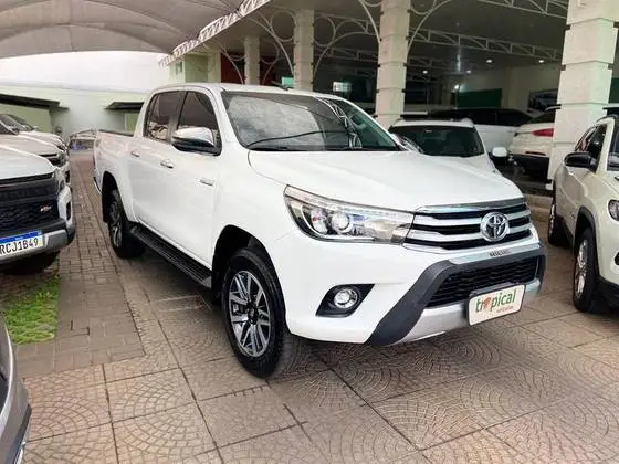 Carro Toyota Hilux Cabine Dupla 2018 Hilux 2.7 SR CD 4x2 (Flex) (Aut)