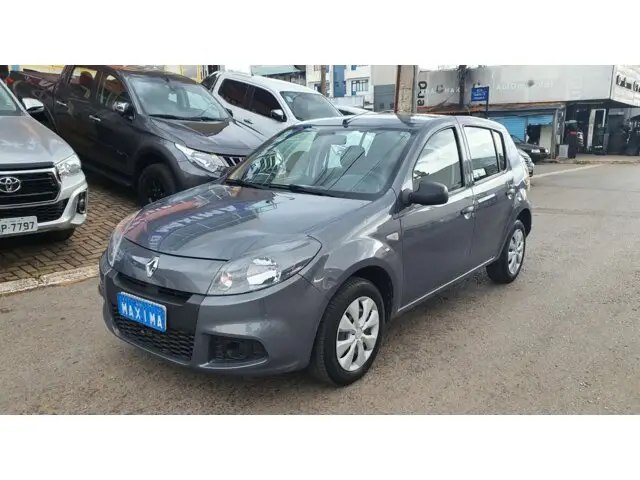 Carro Renault Sandero 2014 Authentique 1.0 16V (flex)