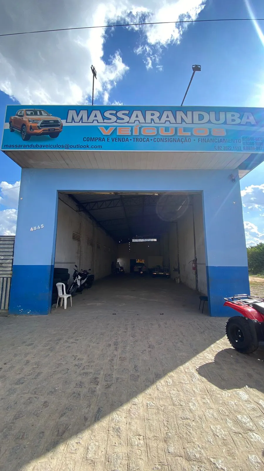 Fachada da loja MASSARANDUBA VE - Arapiraca - AL